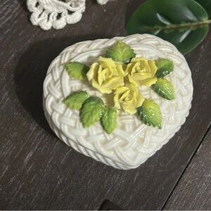 Vintage Enesco trinket box